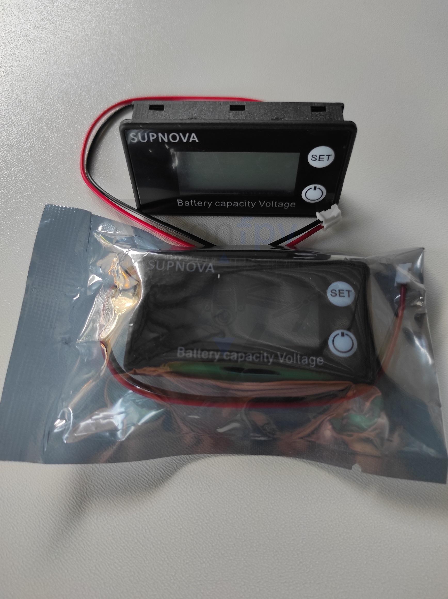 LCD индикатор емкости АКБ SUPNOVA