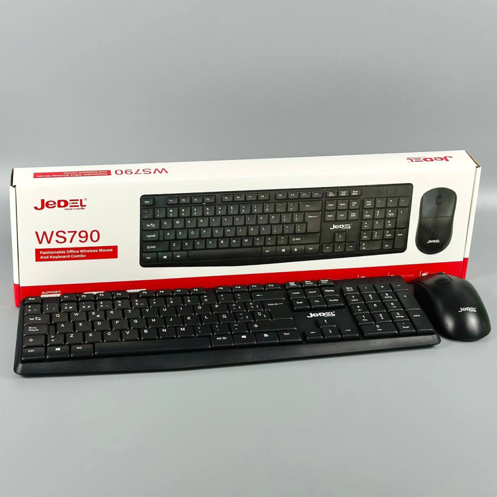 Беспроводная клавиатура + 3D мышка Jedel WS790