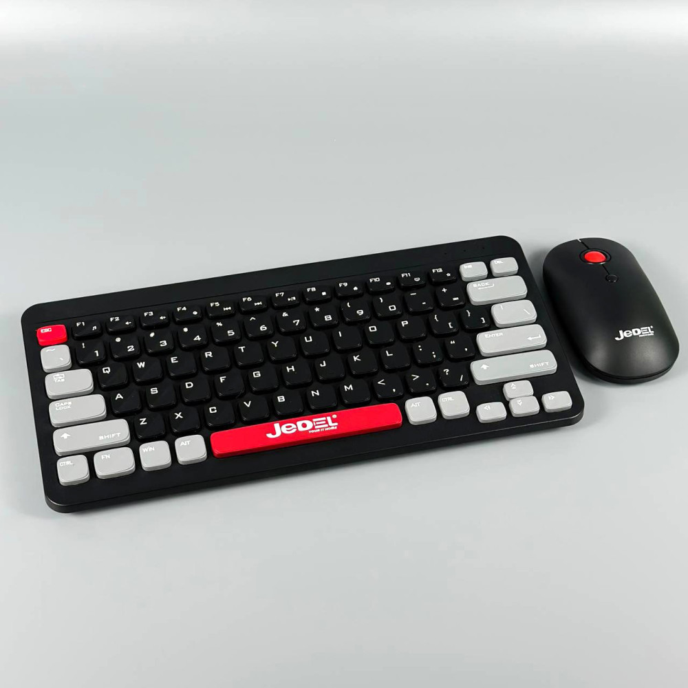 Беспроводная клавиатура + 4D мышка Jedel WS681 Mini 2.4GHz