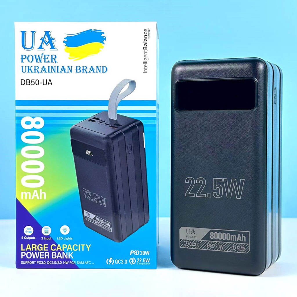 PB UA Power DB50UA Great 22.5W (80000mAh)