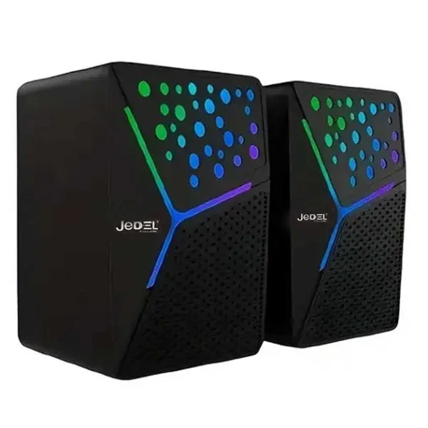 Настольные колонки Jedel S-554 с RGB подсветкой