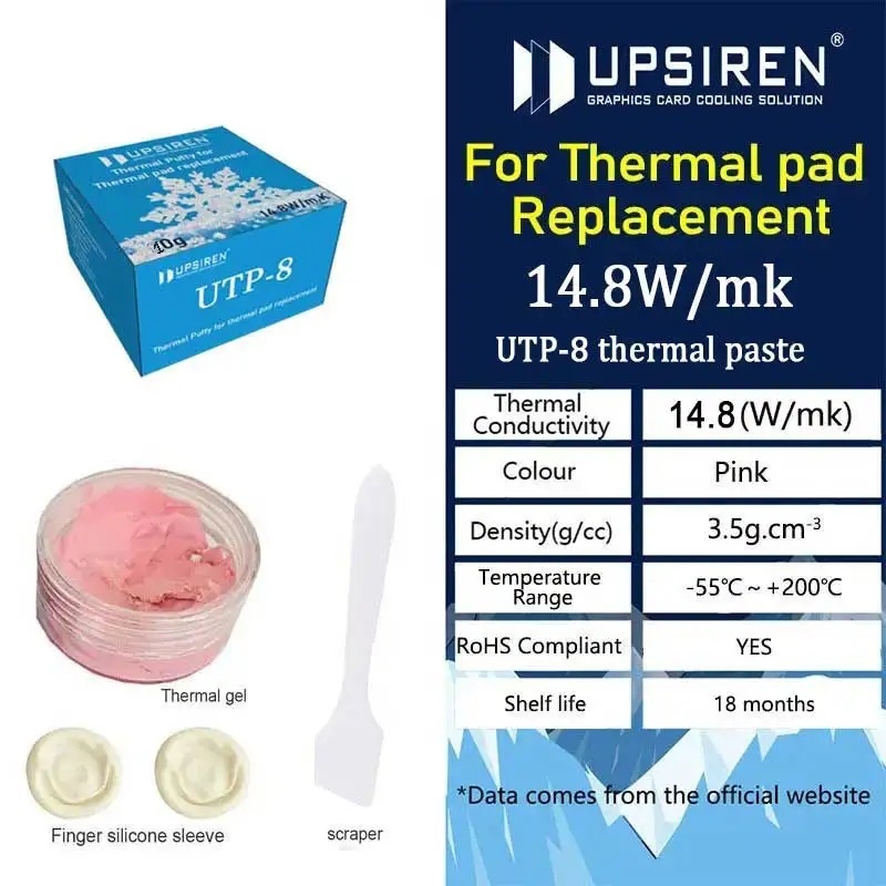 Термопаста UPSIREN UTP-8 14,8 Вт, 10гр